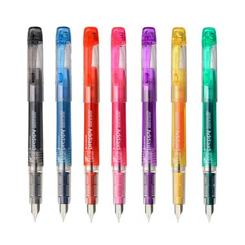 Platinum Preppy Fountain Pen - Yellow - 0.3mm Fine Nib